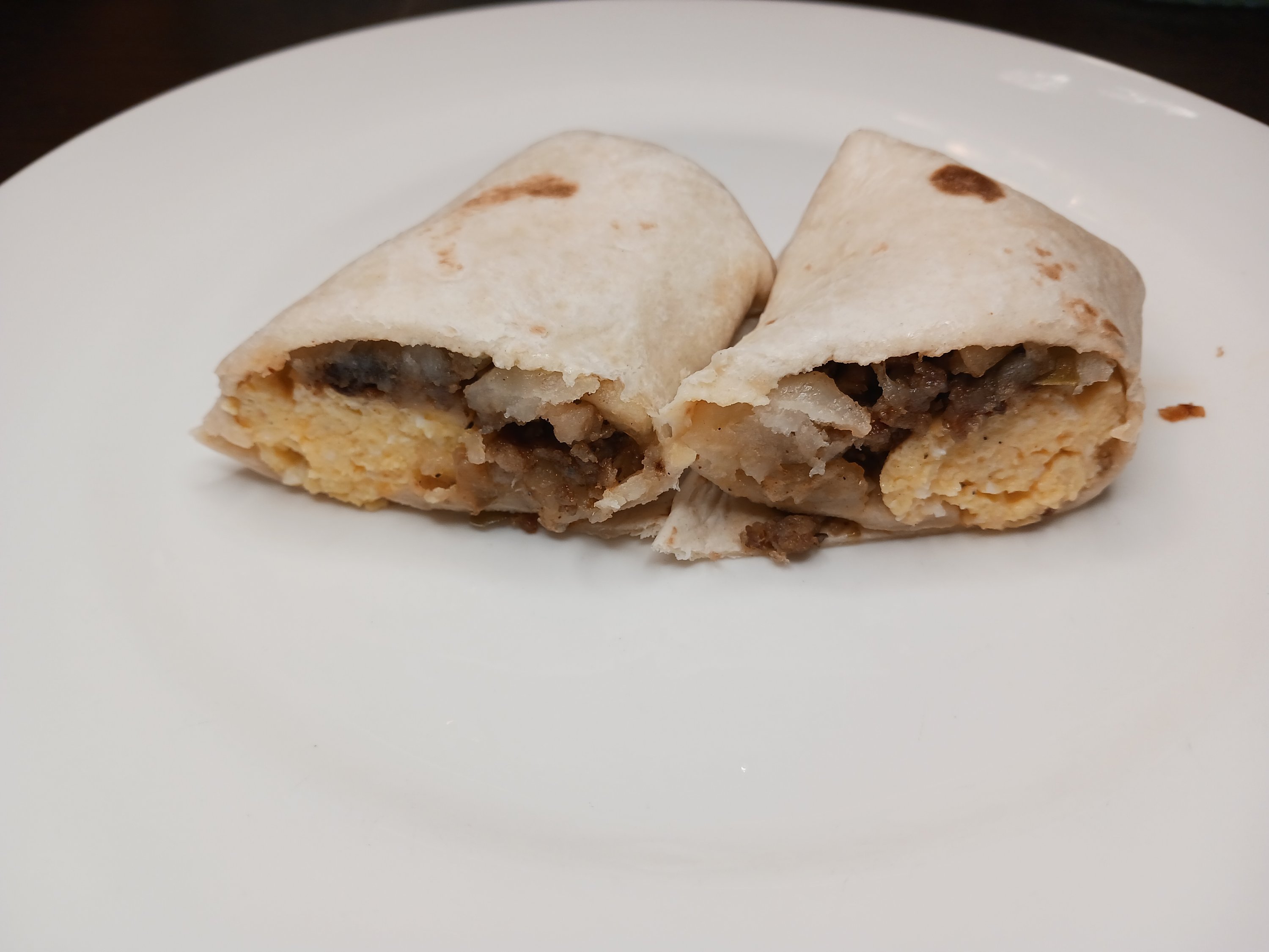 Breakfast Burritos Recipe – with fried peppers and potatoes
