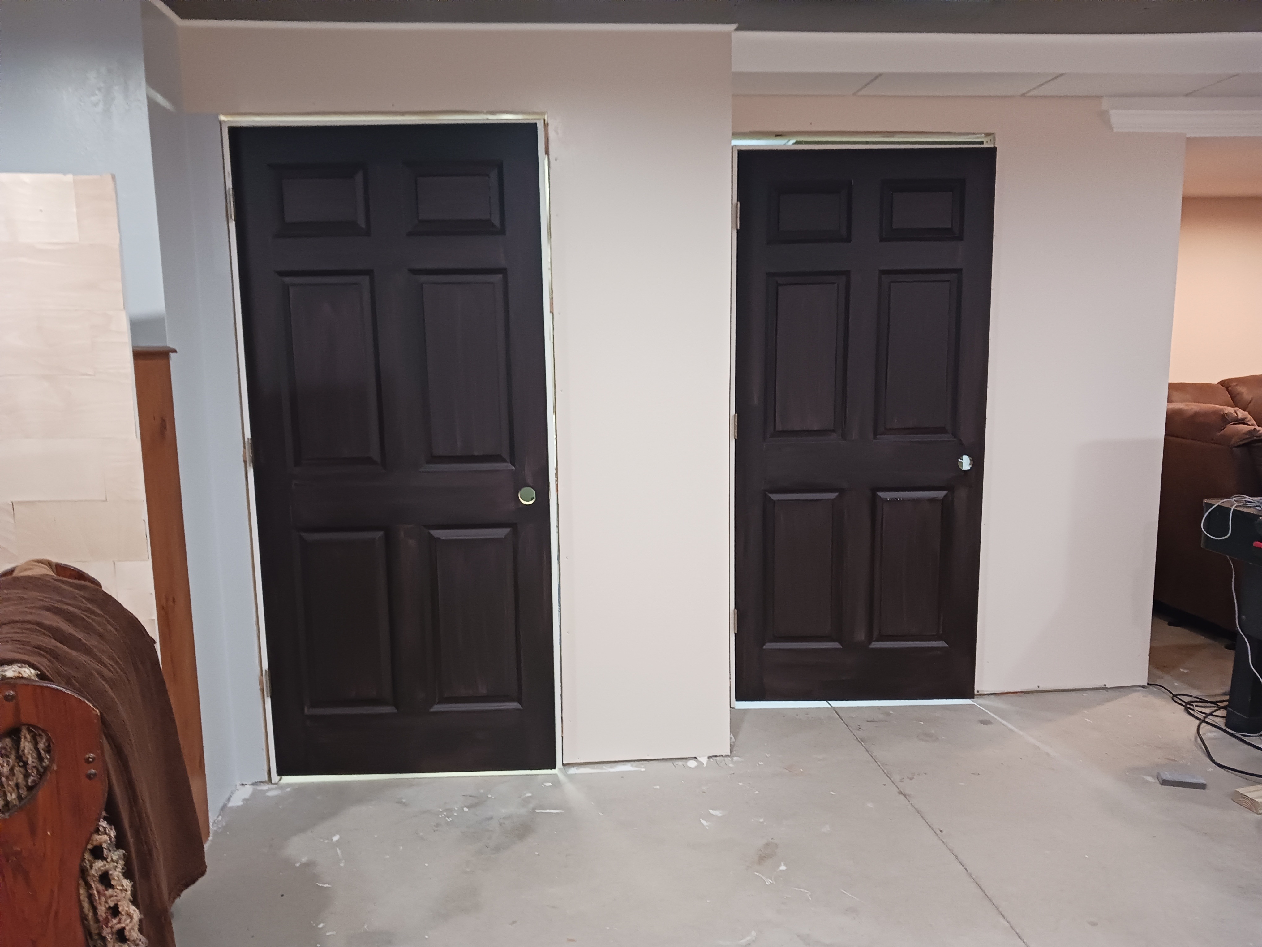 How to properly paint a door with Milk Paint